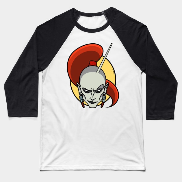 Aurra Sing Baseball T-Shirt by Dark_Inks